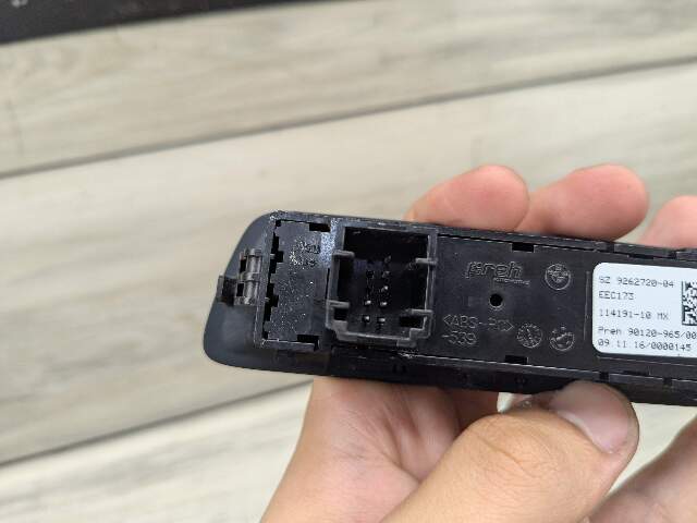 14-19 OEM BMW F15 F16 X5 X6 Center Console Traction Control Switch Panel Black