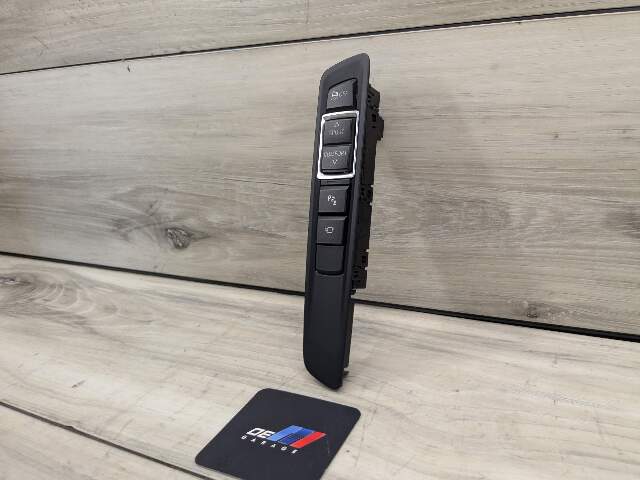 14-19 OEM BMW F15 F16 X5 X6 Center Console Traction Control Switch Panel Black