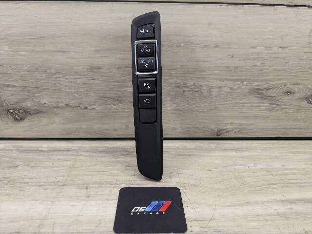14-19 OEM BMW F15 F16 X5 X6 Center Console Traction Control Switch Panel Black
