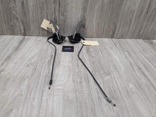 OEM BMW F01 F02 F10 F06 F12 F13 Hood Release Latch Cable W/ Hooks