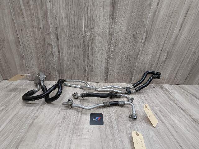 OEM BMW F02 F10 F12 F13 535 740 AWD Transmission N55 Oil Cooler Hose Pipe Lines