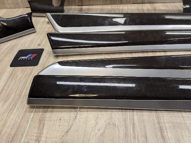 11-16 OEM BMW F10 528 535 550 Front Rear Left Right Interior Dash Door Trims SET