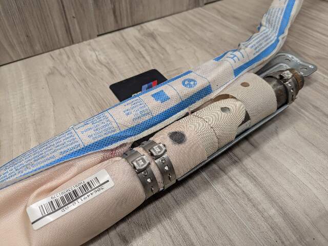 11-16 OEM BMW F10 528 535 550 Left Driver Top Roof Head Air Bag Airbag Curtain