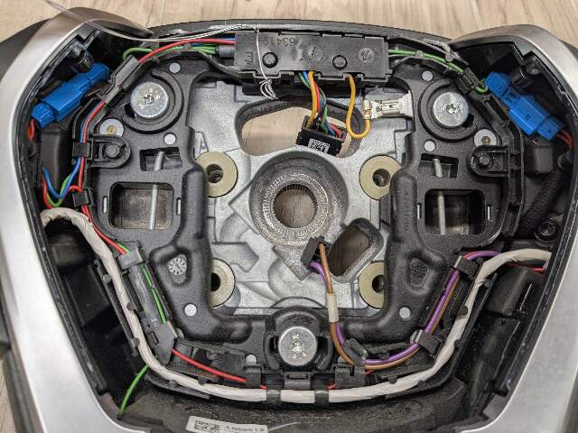 OEM BMW G05 G06 G07 X5 X6 LEATHER Steering Wheel Switch Button + Shifters HEATED