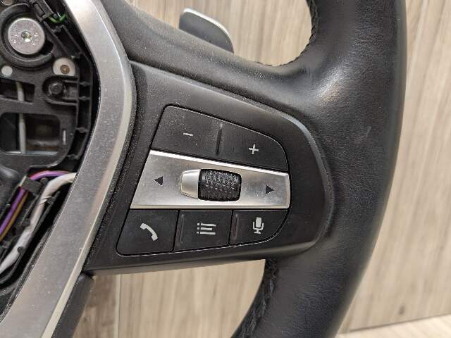 OEM BMW G05 G06 G07 X5 X6 LEATHER Steering Wheel Switch Button + Shifters HEATED