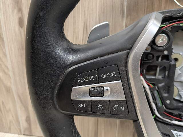 OEM BMW G05 G06 G07 X5 X6 LEATHER Steering Wheel Switch Button + Shifters HEATED