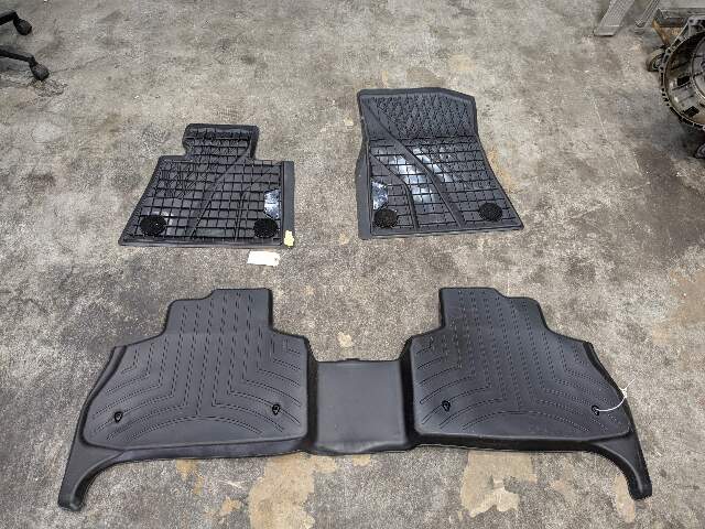 19-25 OEM BMW G05 X5 Front Rear Left Right All Weather Carpet Floor Mats SET