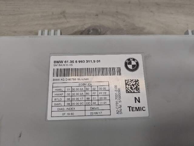 OEM BMW F15 F23 F30 F33 F36 F48 F80 M3 Front Left Right Power Memory Seat module
