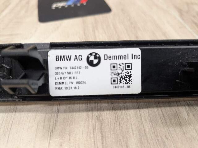 *19-25 OEM BMW G05 G06 G07 X5 X7 Left Right Front Door Sill Plate Molding Trim