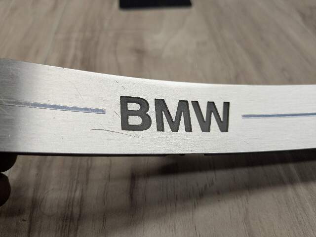 *19-25 OEM BMW G05 X5 Rear Left Driver Side Door Sill Cover Trim Sill Kick Plate