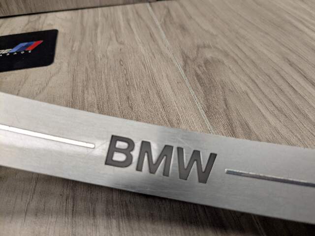 *19-25 OEM BMW G05 X5 Rear Left Driver Side Door Sill Cover Trim Sill Kick Plate