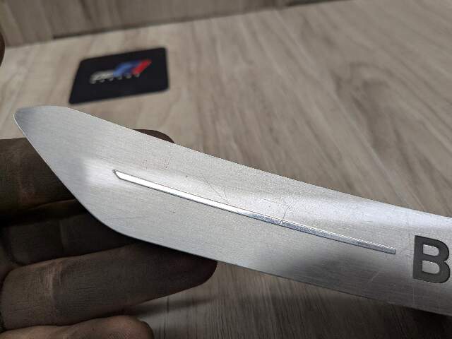 *19-25 OEM BMW G05 X5 Rear Left Driver Side Door Sill Cover Trim Sill Kick Plate