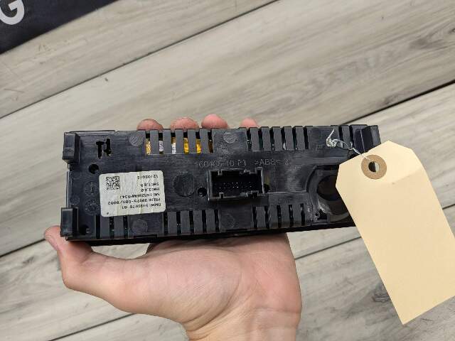 NOTE* OEM BMW F15 F85 F86 X5 X5M Rear AC Vent Heater Control Panel Switch HEATED