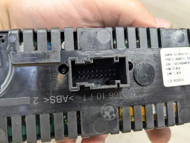 NOTE* OEM BMW F15 F85 F86 X5 X5M Rear AC Vent Heater Control Panel Switch HEATED