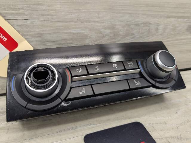 NOTE* OEM BMW F15 F85 F86 X5 X5M Rear AC Vent Heater Control Panel Switch HEATED