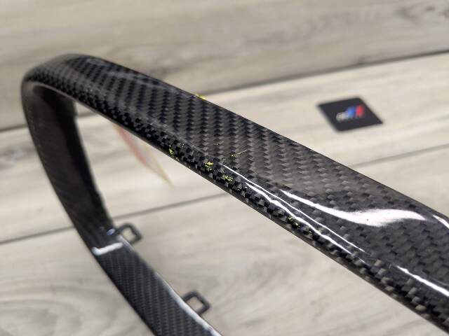 15-20 OEM BMW F87 M2 Left Driver Side Carbon Fiber Overlay Upper Kidney Grille