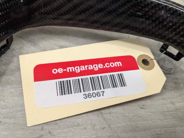 15-20 OEM BMW F87 M2 Left Driver Side Carbon Fiber Overlay Upper Kidney Grille