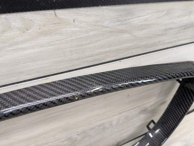 15-20 OEM BMW F87 M2 Left Driver Side Carbon Fiber Overlay Upper Kidney Grille