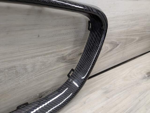 15-20 OEM BMW F87 M2 Left Driver Side Carbon Fiber Overlay Upper Kidney Grille