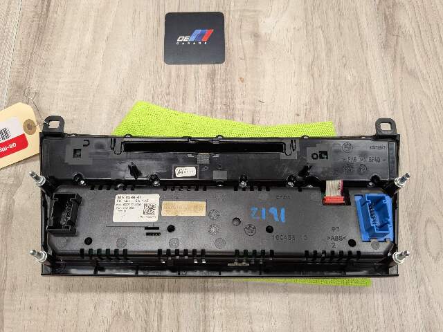*09-15 OEM BMW F01 F02 AC Heated Seats Climate Radio CD Control Panel CERAMIC