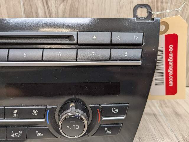 *09-15 OEM BMW F01 F02 AC Heated Seats Climate Radio CD Control Panel CERAMIC