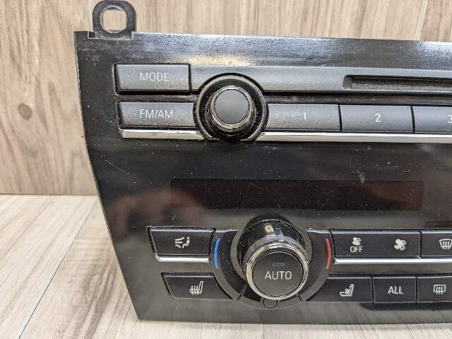 *09-15 OEM BMW F01 F02 AC Heated Seats Climate Radio CD Control Panel CERAMIC