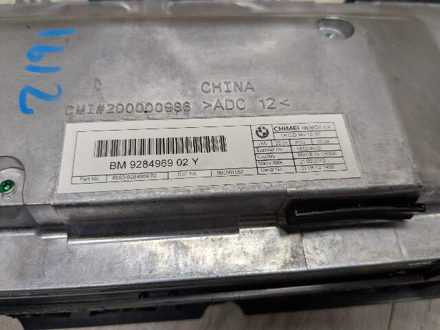 *13-15 OEM BMW F01 F02 740 750 LCI Central Information Display Screen 10.25 NBT