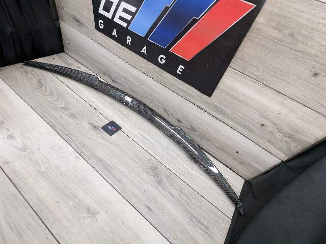 DAMAGE* 14-20 BMW F22 F87 M4 Trunk Duckbill Spoiler CARBON FIBER