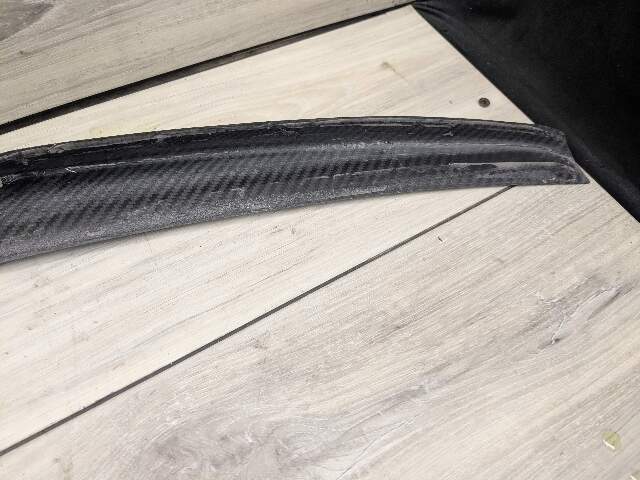DAMAGE* 14-20 BMW F22 F87 M4 Trunk Duckbill Spoiler CARBON FIBER