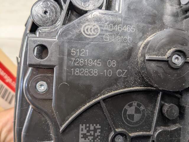 14-19 OEM BMW F15 F16 F85 F86 G11 G12 Front Left Driver Door Lock Latch Actuator