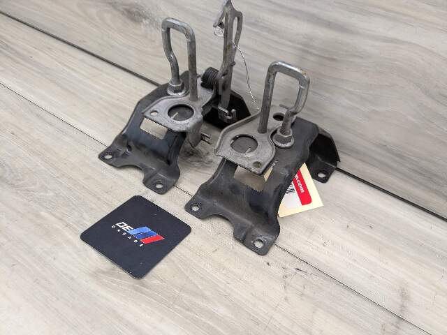 14-19 OEM BMW F15 F85 X5 F16 F86 X6 Hood Hardware Safety Latch Hook SET
