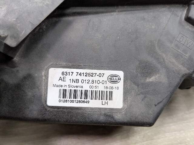 18-21 OEM BMW G01 G02 X3 X4 Left Driver Side Fog Lamp Light LED