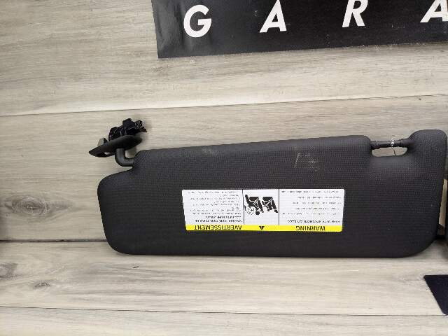 18-24 OEM BMW G01 G02 F97 X3 X4 Left Driver Right Passenger Side Sun Visor Black