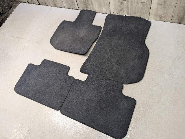 18-24 OEM BMW G01 F97 X3 X3M Front Rear Carpet Floor Mats Black SET