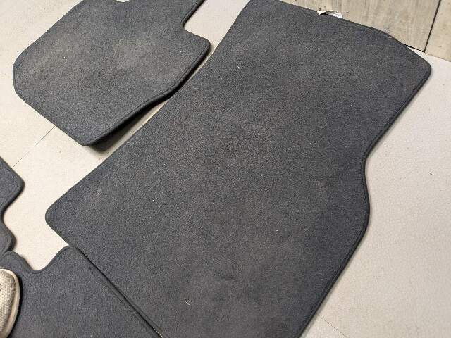 18-24 OEM BMW G01 F97 X3 X3M Front Rear Carpet Floor Mats Black SET