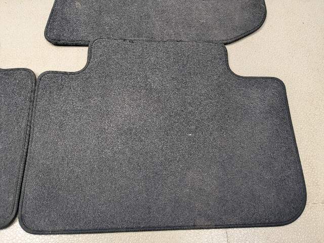 18-24 OEM BMW G01 F97 X3 X3M Front Rear Carpet Floor Mats Black SET