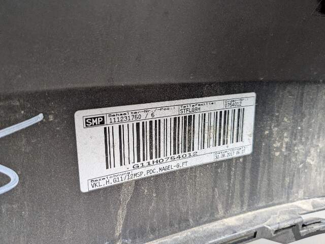16-19 OEM BMW G11 G12 M SPORT Rear Bumper Cover Panel w/ PDC Option Gray C26