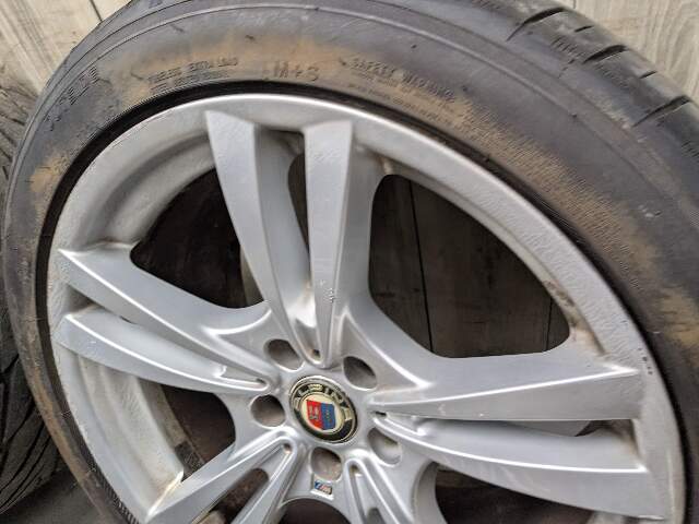 09-14 OEM BMW E70 E71 X5M X6M Wheels Rims 20x10/11 ET40/35 V Spoke Style 299 SET