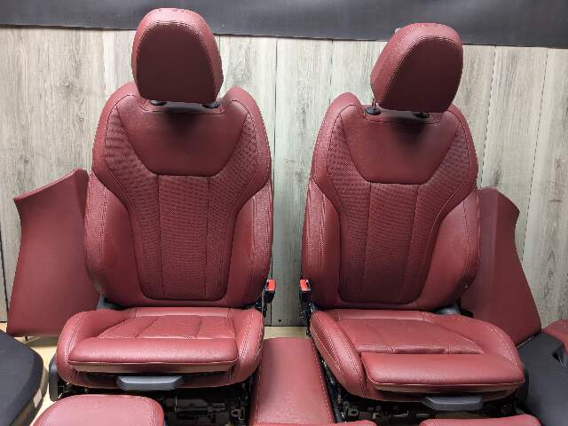 *22-24 OEM BMW G26 430 M440 Front Rear RED Interior Seats Door Panels COMPLETE