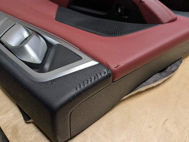 *22-24 OEM BMW G26 430 M440 Front Rear RED Interior Seats Door Panels COMPLETE