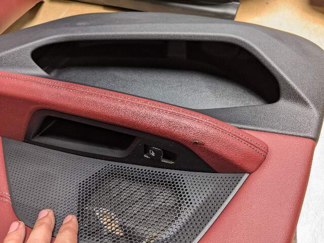 *22-24 OEM BMW G26 430 M440 Front Rear RED Interior Seats Door Panels COMPLETE