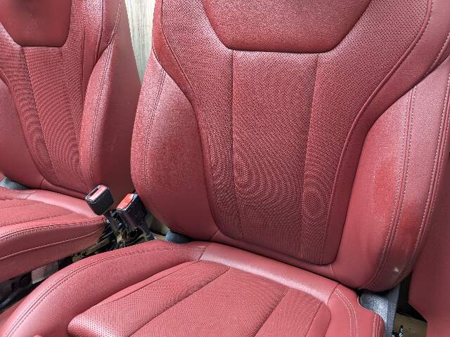 *22-24 OEM BMW G26 430 M440 Front Rear RED Interior Seats Door Panels COMPLETE