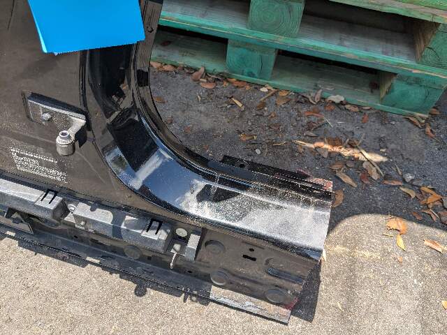 22-24 OEM BMW G26 430 M440 Left Driver Side B Pillar Door Body Cut Structure