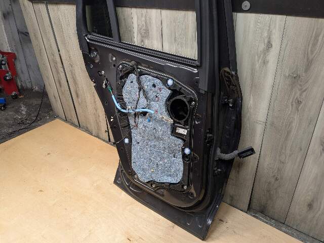18-24 OEM BMW F97 G01 X3 X3M Rear Left Driver Side Door Shell Panel Silver Gray
