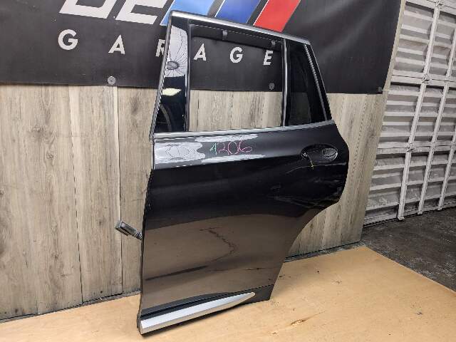 18-24 OEM BMW F97 G01 X3 X3M Rear Left Driver Side Door Shell Panel Silver Gray