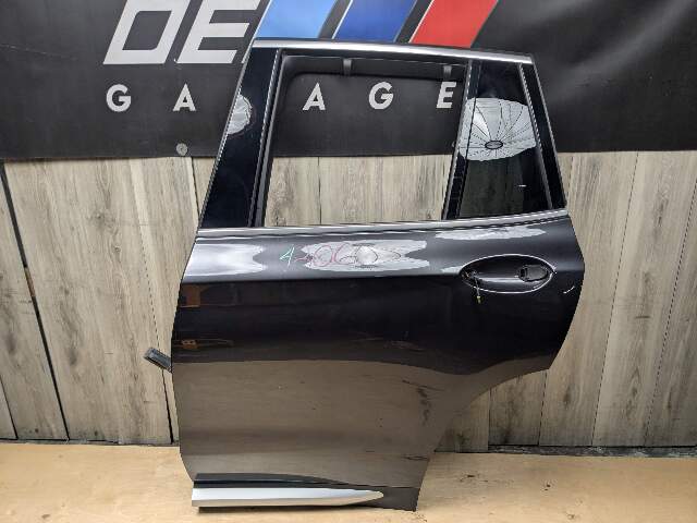 18-24 OEM BMW F97 G01 X3 X3M Rear Left Driver Side Door Shell Panel Silver Gray