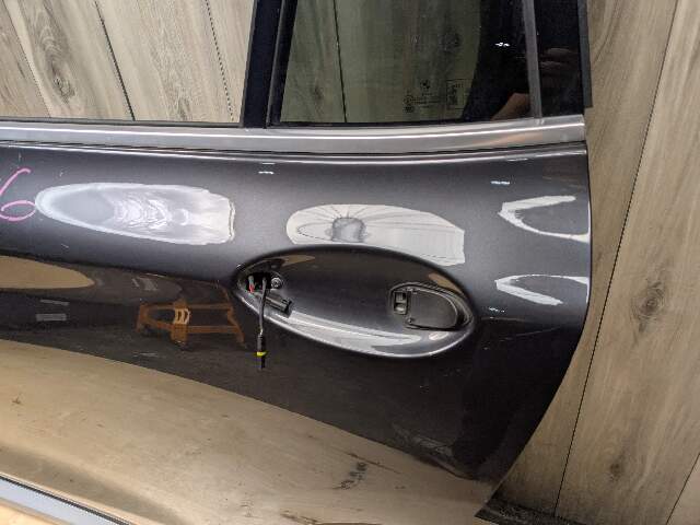 18-24 OEM BMW F97 G01 X3 X3M Rear Left Driver Side Door Shell Panel Silver Gray
