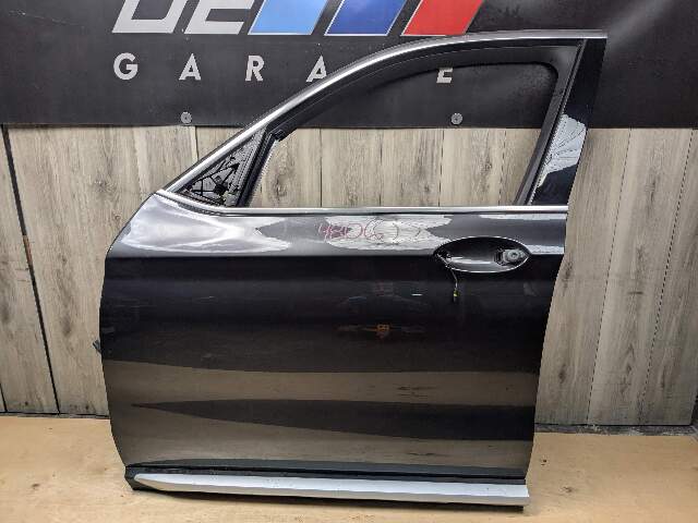18-24 OEM BMW F97 G01 X3 X3M Front Left Driver Side Door Shell Panel Gray A90