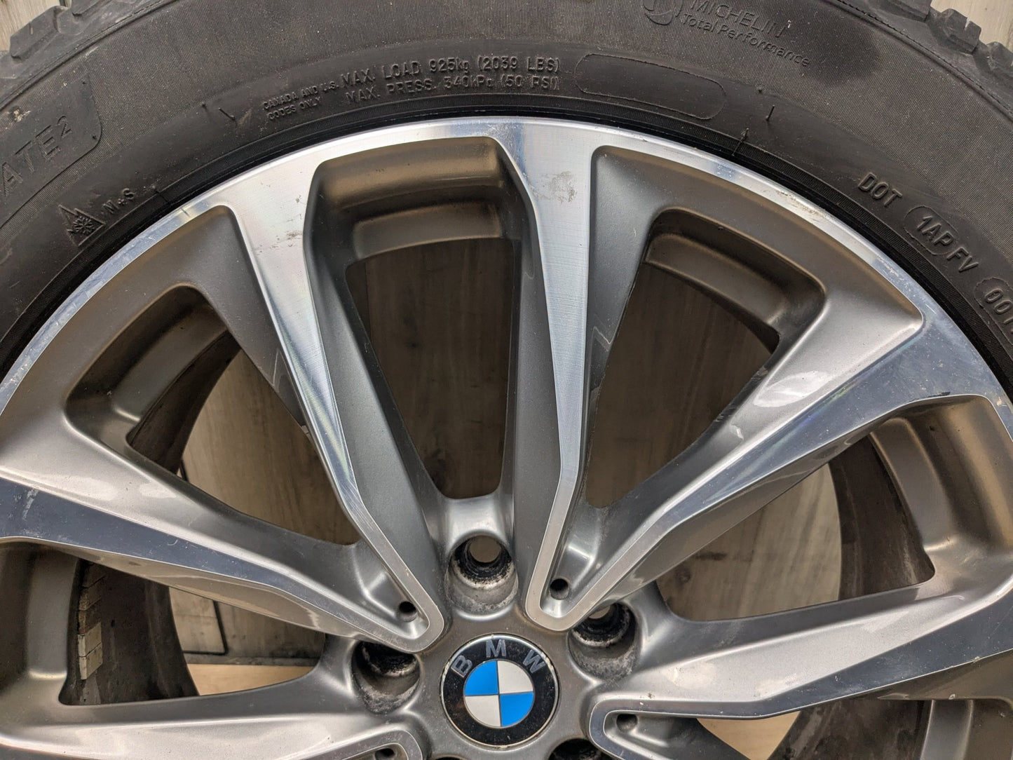 18-24 OEM BMW G01 G02 X3 X4 Wheel Rim 19x7.5 ET32 Rad V-Speiche Style 692