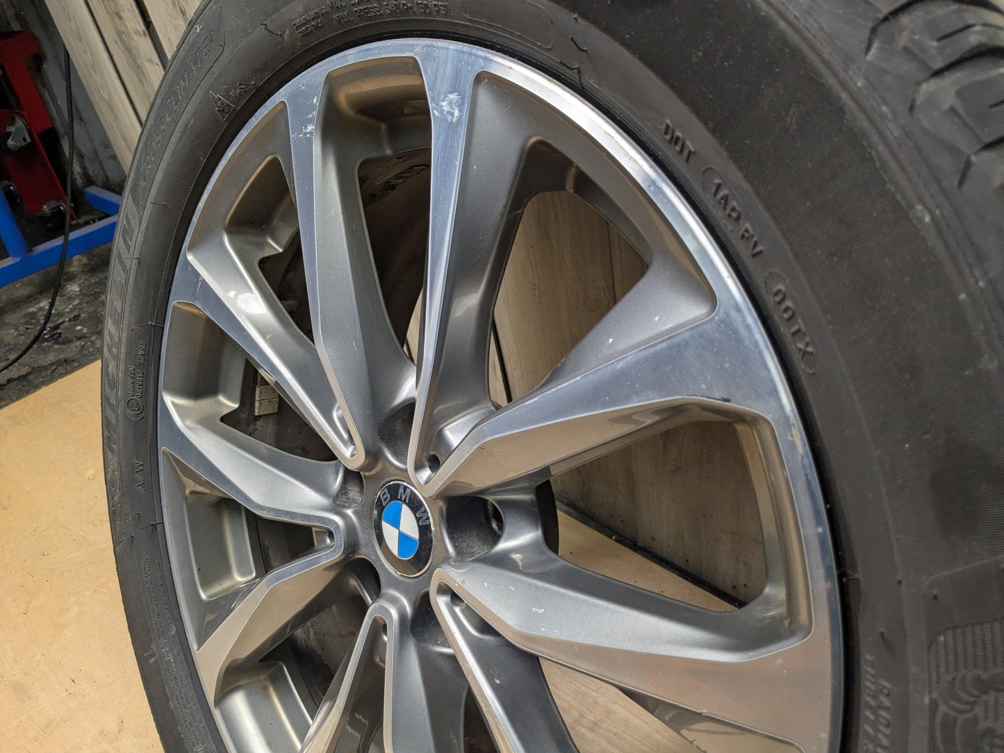 18-24 OEM BMW G01 G02 X3 X4 Wheel Rim 19x7.5 ET32 Rad V-Speiche Style 692